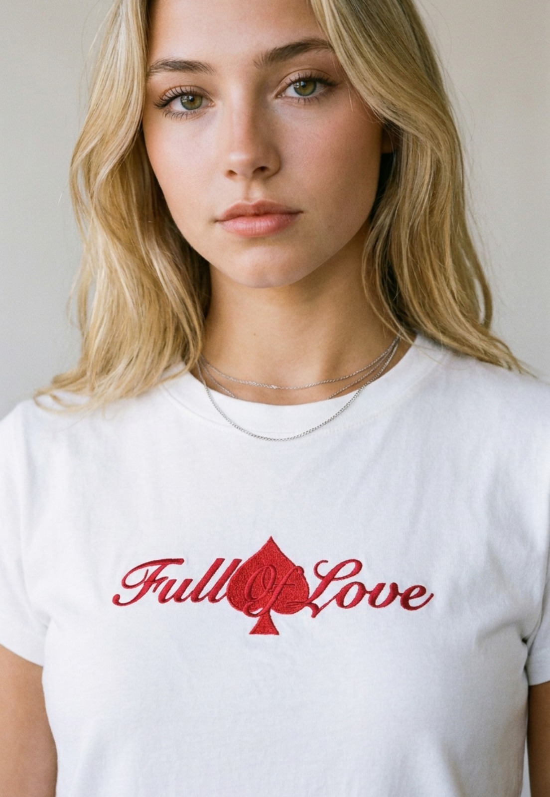 Polera Mujer Of Love Crudo 4