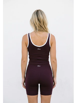 Peto Mujer Contraste Burdeo Training