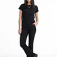 Polera Mujer Basic Cuello Redondo Negro - Miniatura 4