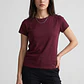 Polera Mujer Basic Cuello Redondo Uva - Miniatura 1