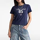 Polera Mujer Estampado Milano Azul - Miniatura 1