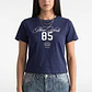 Polera Mujer Estampado Milano Azul - Miniatura 4