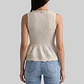 Peto Mujer Romantic Broderie Crudo - Miniatura 2