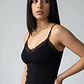 Body Mujer Pabilo Escote Encaje Negro - Miniatura 4