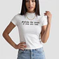 Polera Mujer Frases Crudo - Miniatura 1