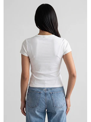 Polera Mujer Frases Crudo