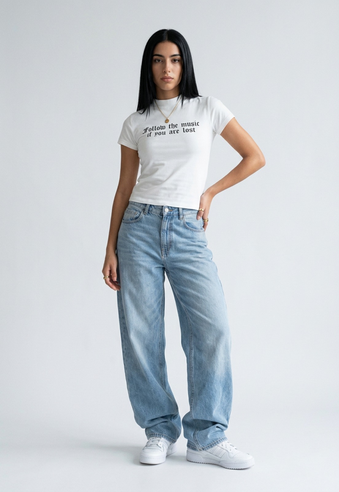 Polera Mujer Frases Crudo 3