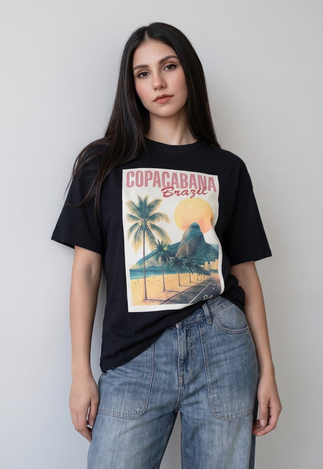Polera Mujer Copacabana Acero 1