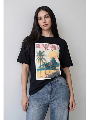 Polera Mujer Copacabana Acero