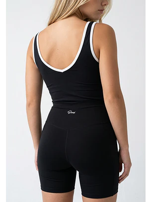 Calza Mujer Bolsillos Negro Training
