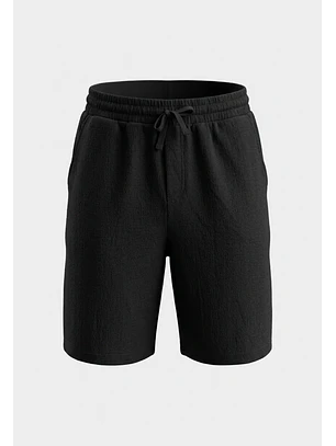 Bermuda Hombre Cordón Negro