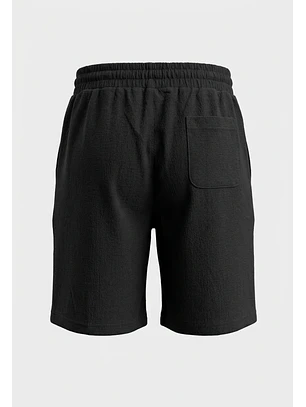Bermuda Hombre Cordón Negro