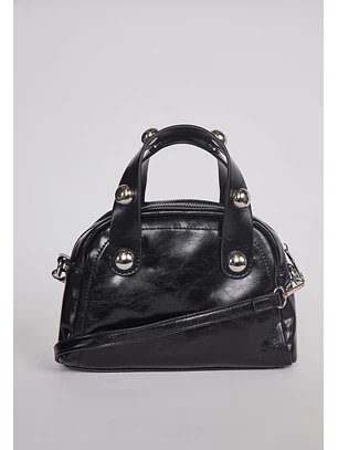 Cartera Mujer Crossbody Esferas Negro