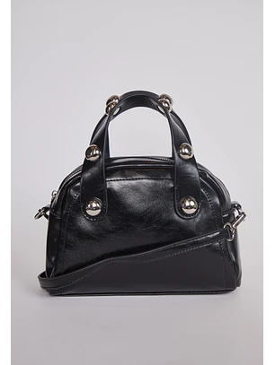 Cartera Mujer Crossbody Esferas Negro