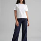 Jeans Mujer Raw Oscuro Relaxed Azul - Miniatura 1
