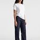 Jeans Mujer Raw Oscuro Relaxed Azul - Miniatura 4