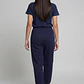 Pantalón Buzo Mujer Balloon Varsity Azul - Miniatura 2