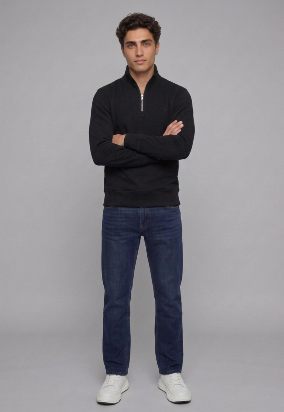 Jeans Hombre Regular Azul 4