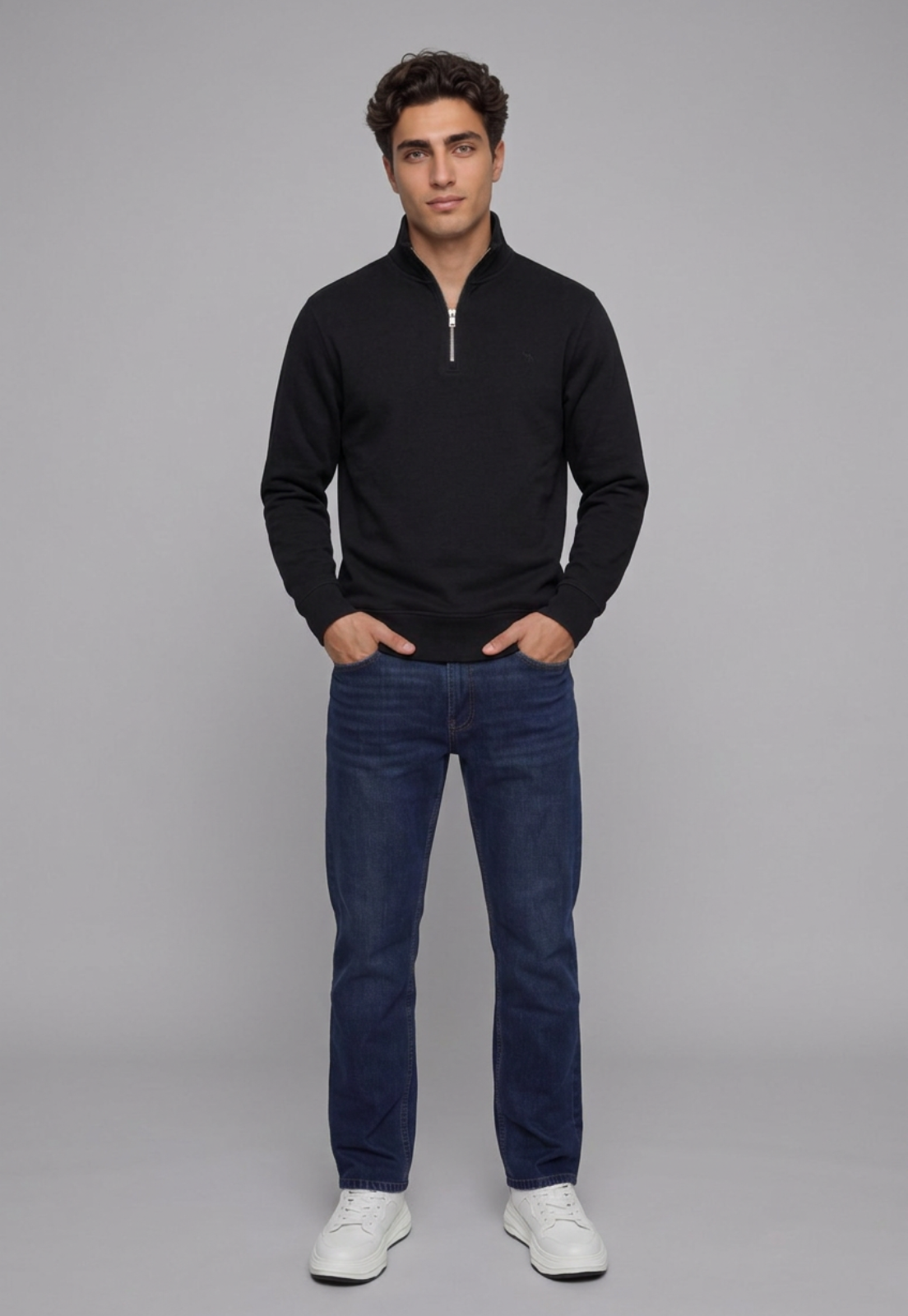 Jeans Hombre Regular Azul 1