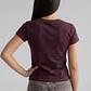 Polera Mujer Texto Brillo Morado - Miniatura 3