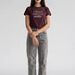 Polera Mujer Texto Brillo Morado - Miniatura 4