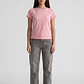 Polera Mujer Texto Brillo Rosado - Miniatura 4