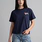 Polera Mujer Boxy Fit Bloom Azul - Miniatura 2