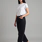 Jeans Mujer Barrel Tiro Medio Negro - Miniatura 1