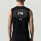 Sudadera Hombre Print Oversize Negro Training - Miniatura 2