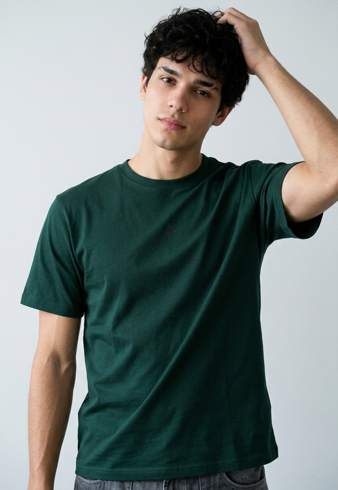 Polera Hombre Dog Verde 1