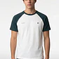 Polera Hombre Bicolor Verde - Miniatura 1