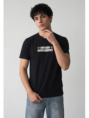 Polera Hombre Cupidos Negro