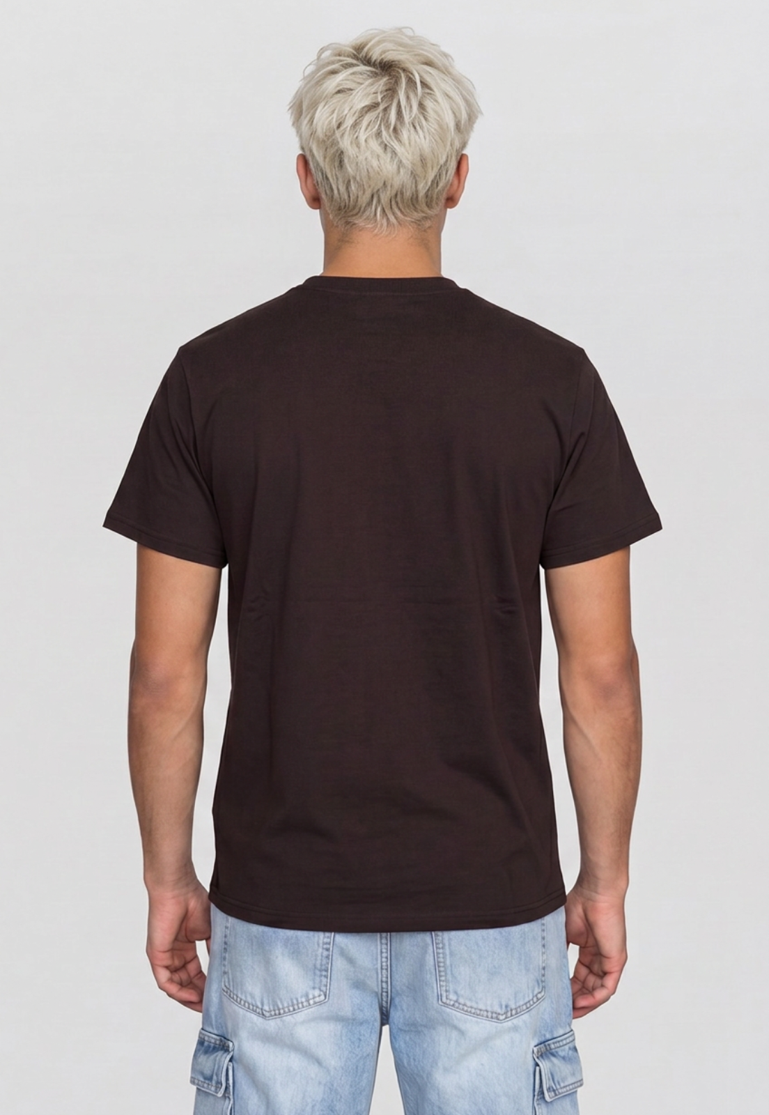 Polera Hombre Sandías Café 2