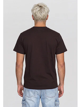 Polera Hombre Sandías Café