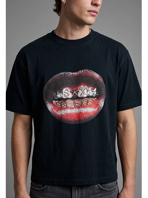 Polera Hombre Boca Azul