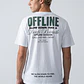 Polera Hombre Print Letras Blanco - Miniatura 1