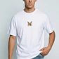 Polera Hombre Print Mariposa Espalda Blanco - Miniatura 2