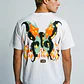Polera Hombre Print Mariposa Espalda Blanco - Miniatura 1