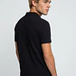 Polera Hombre Piqué Cuello V Negro - Miniatura 2