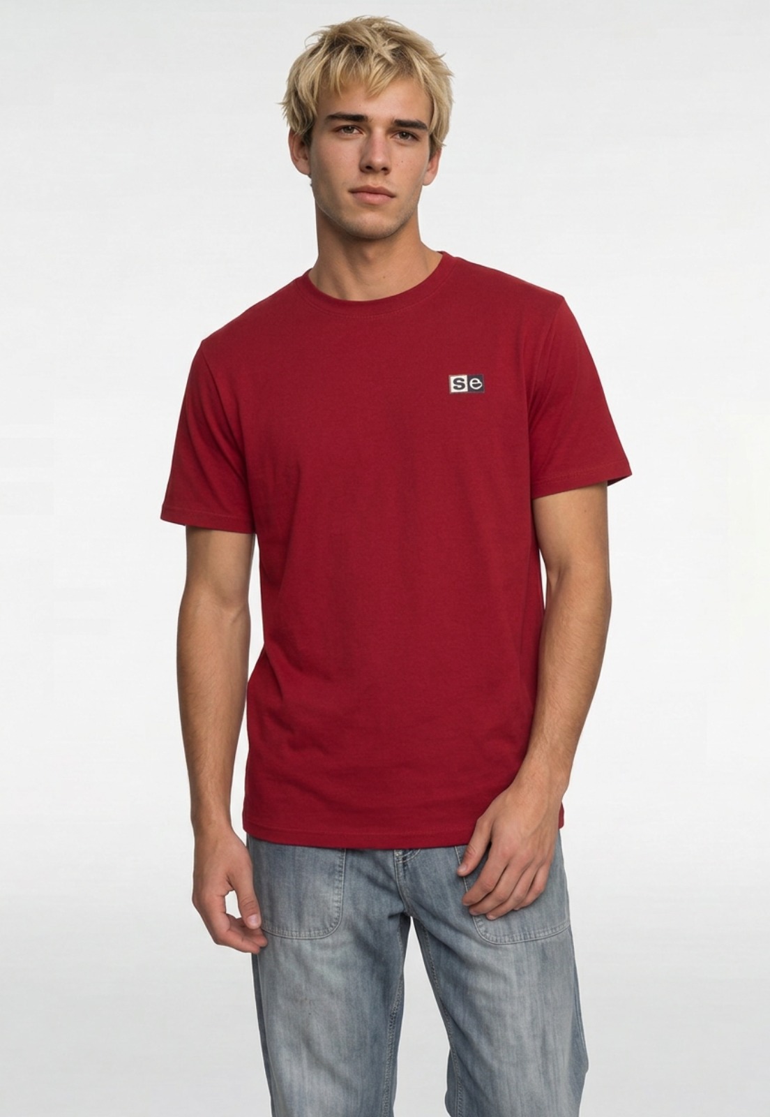 Polera Hombre Relaxed No Limits Rojo 1