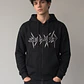 Polerón Hombre Boxy Fit Con Cierre Negro - Miniatura 3