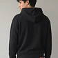 Polerón Hombre Boxy Fit Con Cierre Negro - Miniatura 2