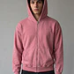 Polerón Hombre Con Cierre Boxy Fit Rosado - Miniatura 3
