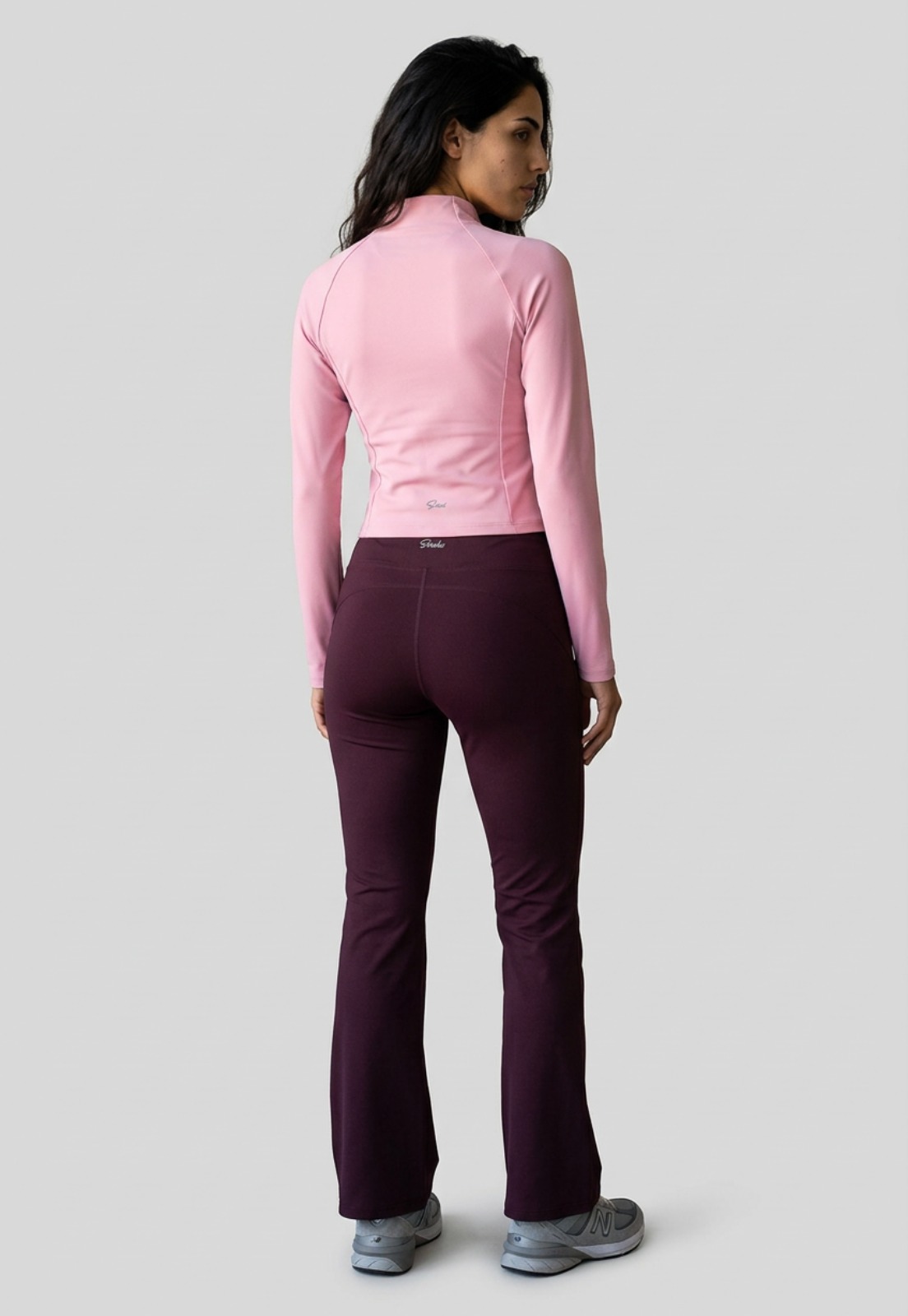 Calza Mujer Flare Burdeo Training 2