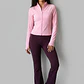 Calza Mujer Flare Burdeo Training - Miniatura 1