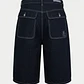 Bermuda Hombre Super Baggy Bordado Negro - Miniatura 2