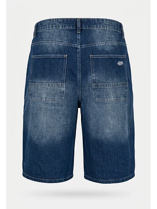 Bermuda Hombre Skater Proceso Azul