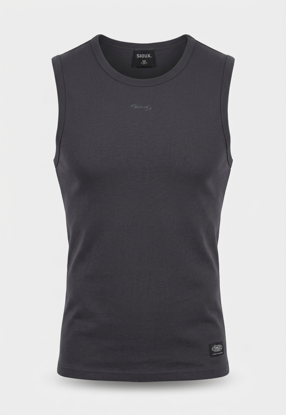 Sudadera Hombre Print Goma Gris 1