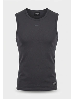 Sudadera Hombre Print Goma Gris