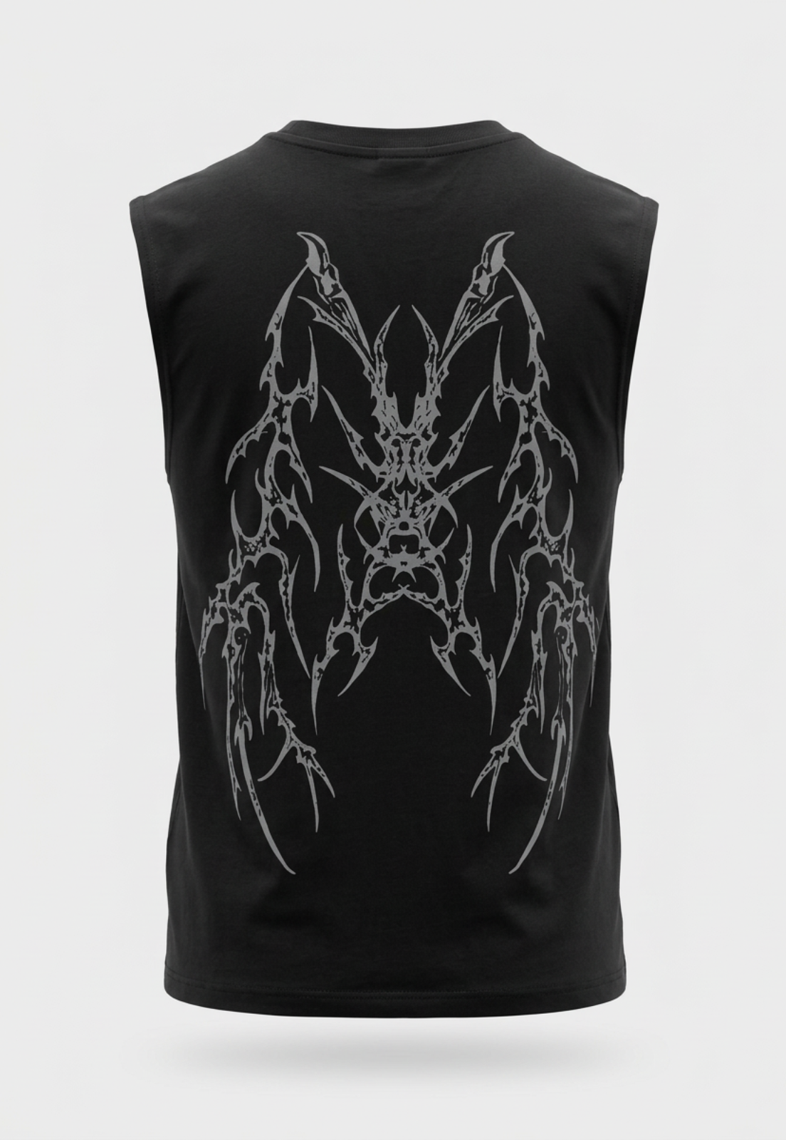 Sudadera Hombre Death Alas Negro 2
